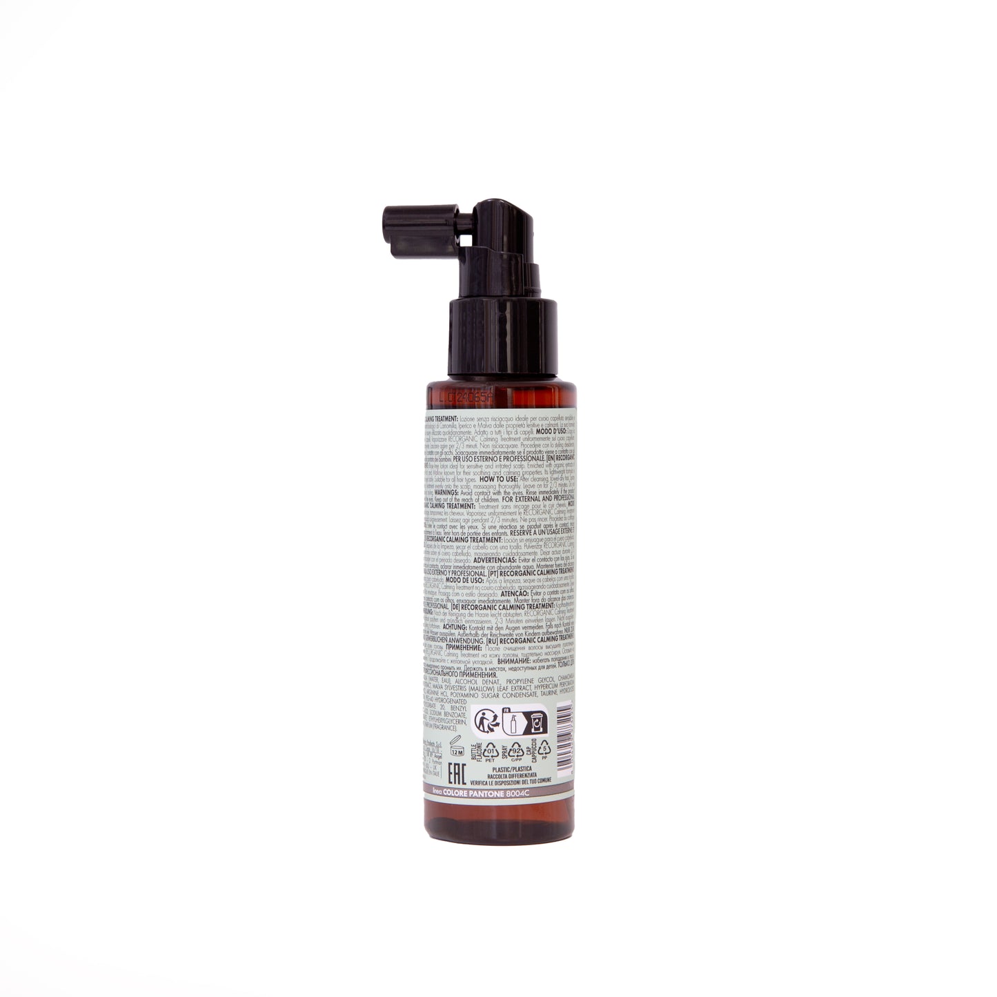 Recorganic Calming Treatment with Chamomile, St. John’s Wort, and Mallow organic extracts 100 ml