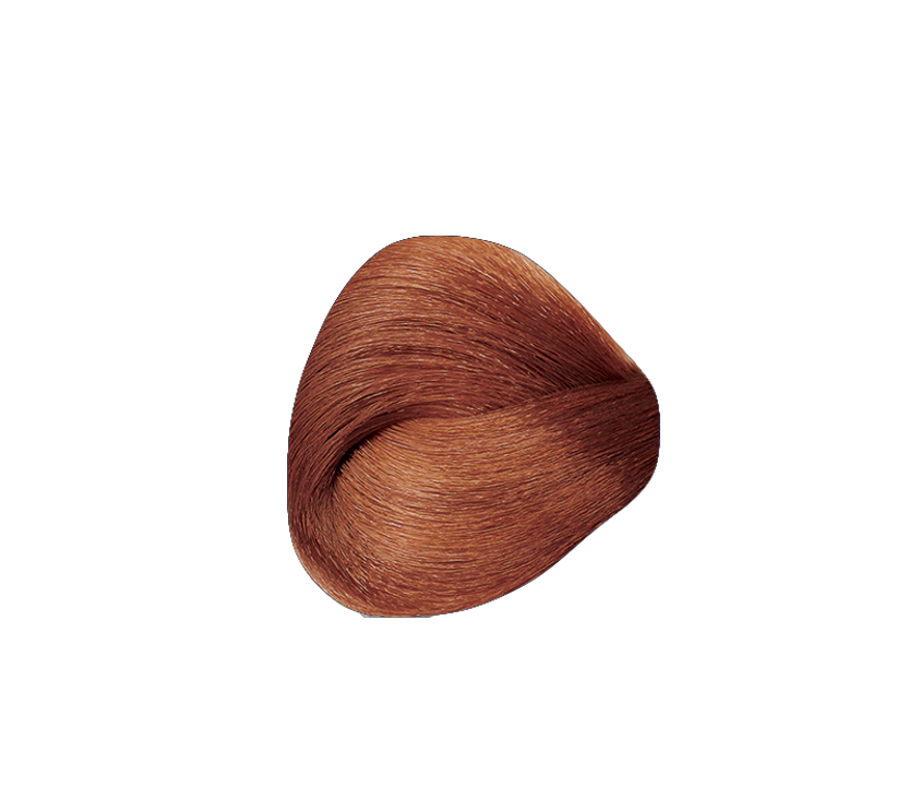 Professional Hair Color Kit - Permanent Cosmetic Color Dark Copper Blond 6.4